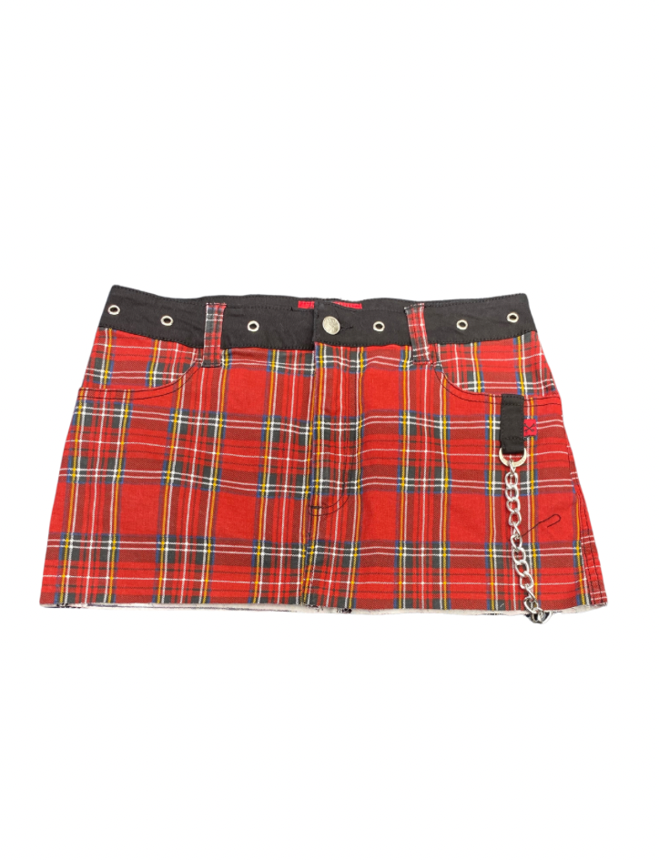 Royal bones mini skirt