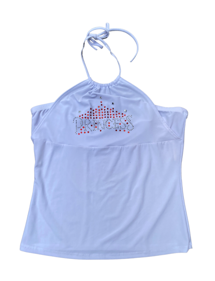 Princess halter top size large