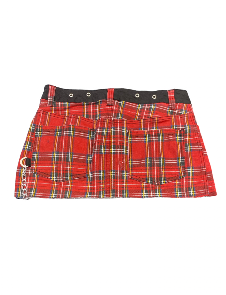 Royal bones mini skirt