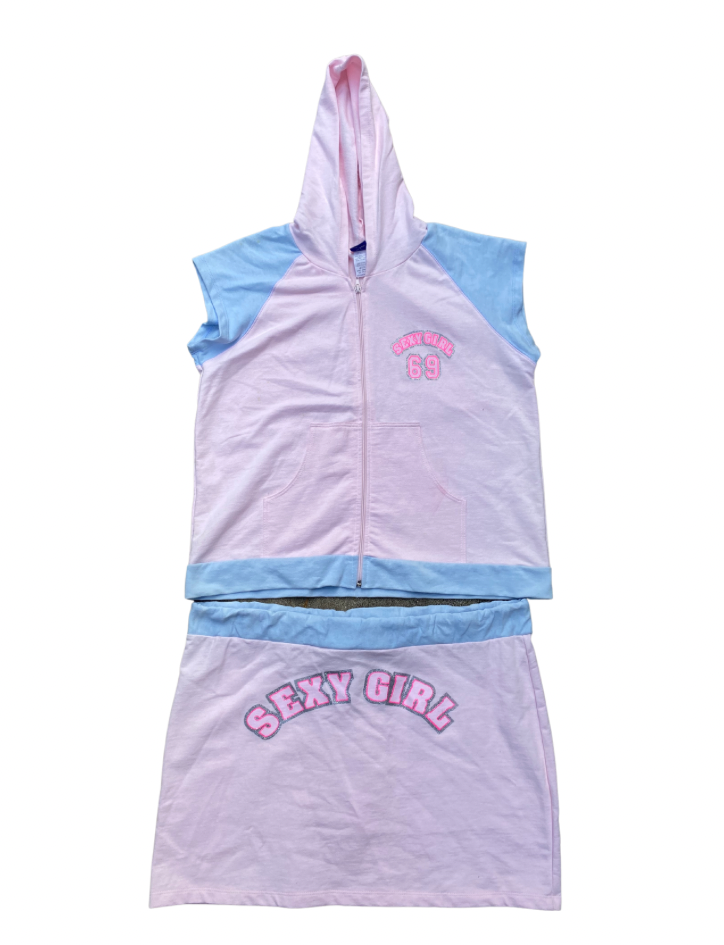 Sexy girl pink set 3xl