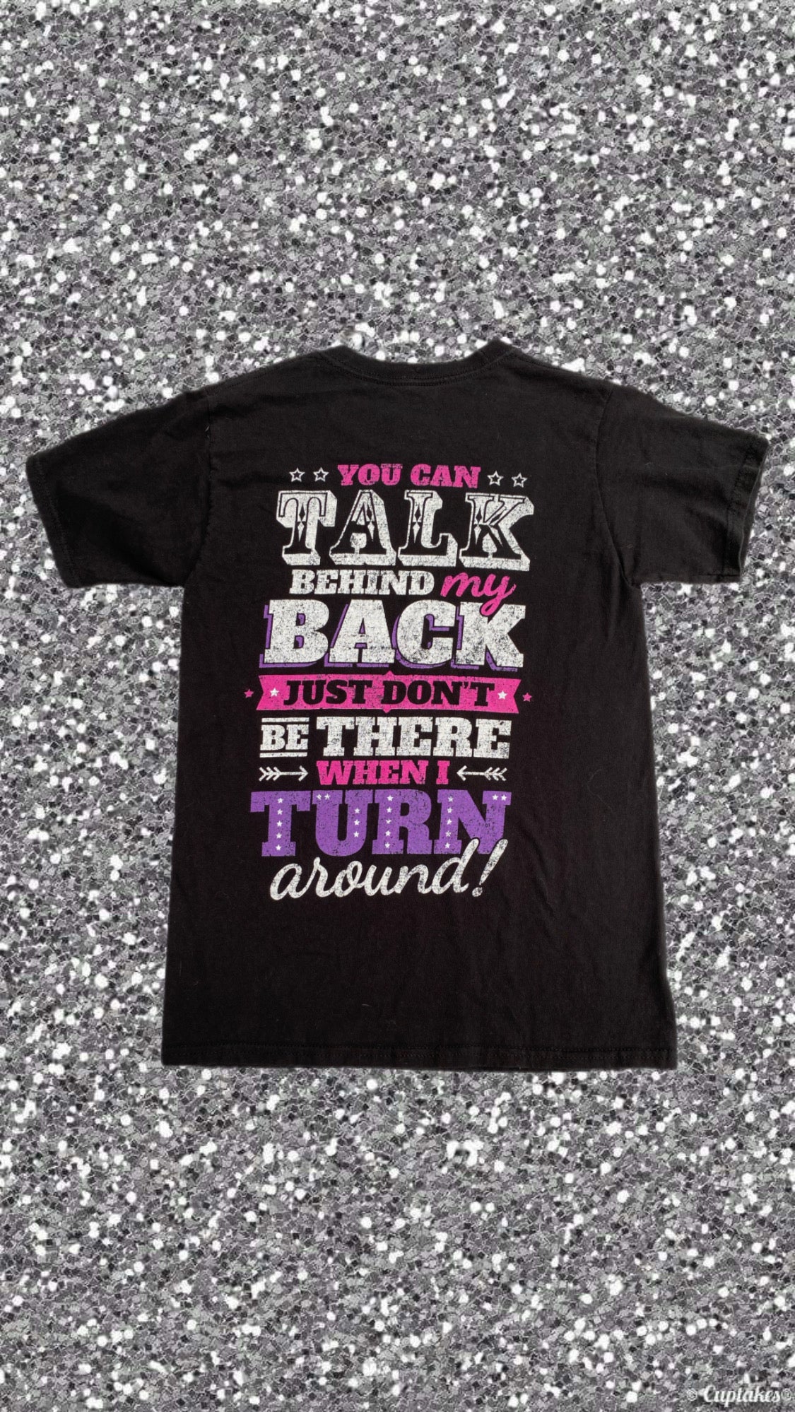 Shit talker baby tee